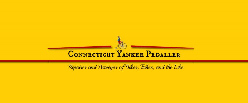 Logo of Connecticut Yankee Pedaller, friends and sponsor of InnerTuba.