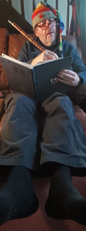 Jon Hodkin relaxing