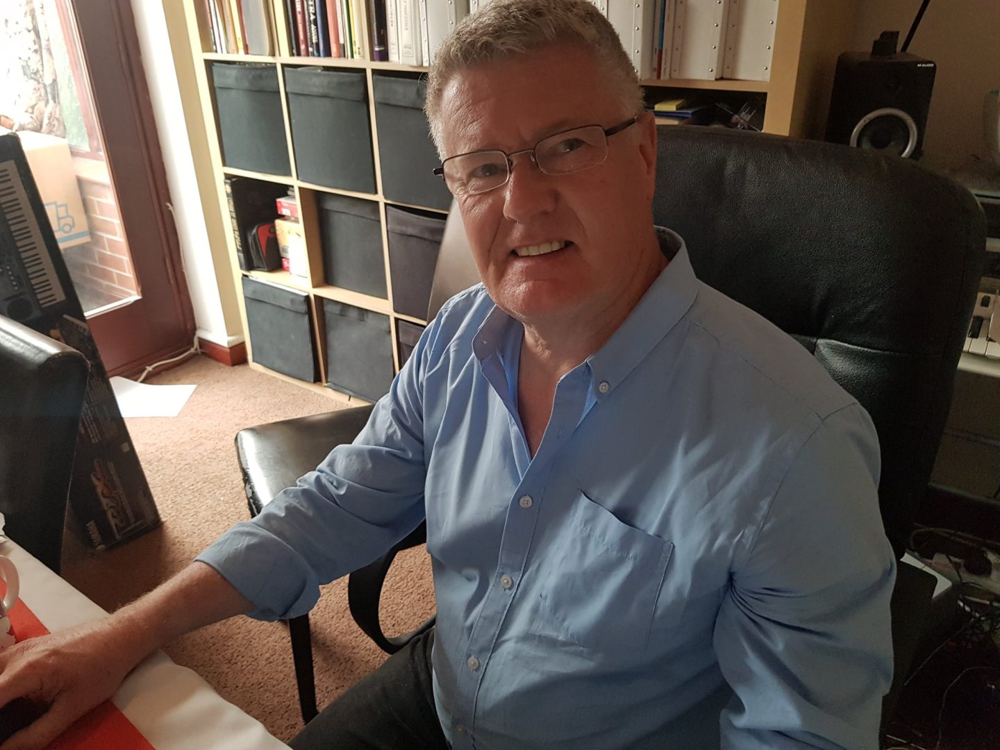 Inner Tuba performing with brass band or ensemble